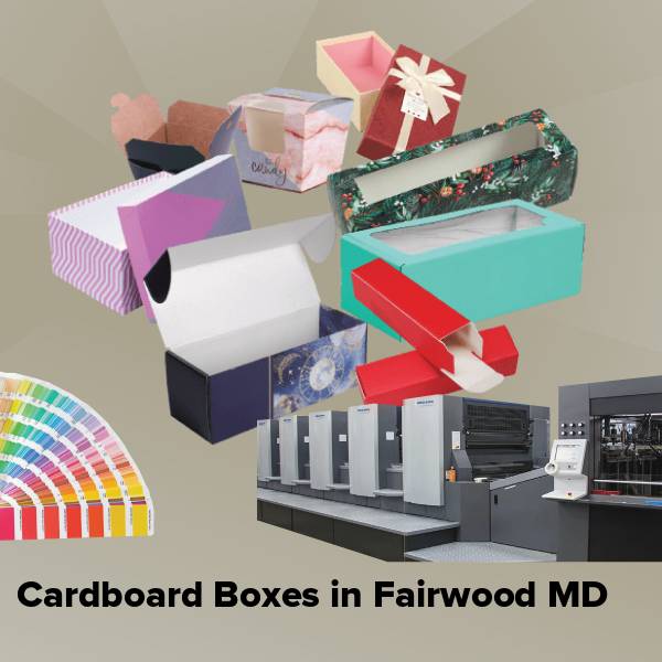 Cardboard boxes in fairwood md