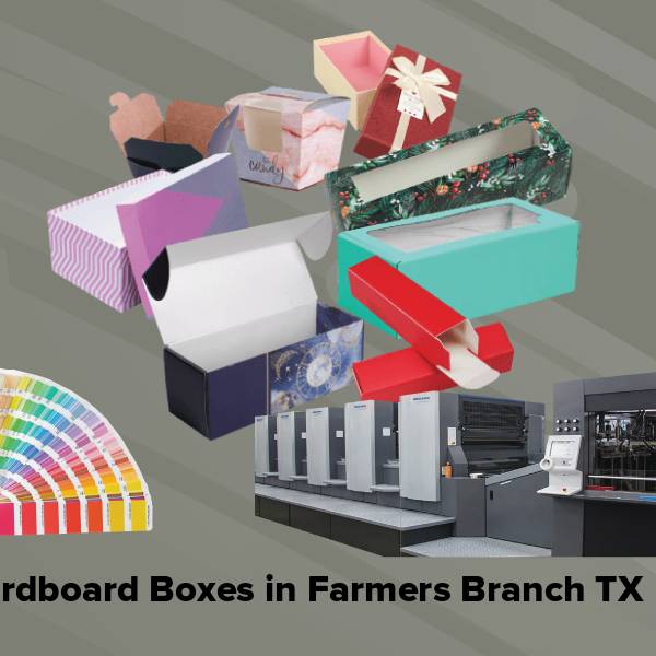 Cardboard boxes in farmers branch tx