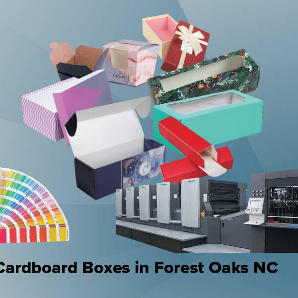 Cardboard boxes in forest oaks nc