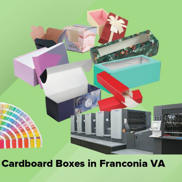Cardboard boxes in franconia va