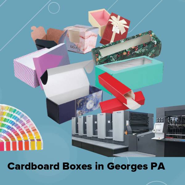 Cardboard boxes in georges pa