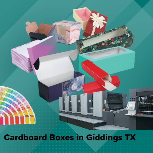Cardboard boxes in giddings tx