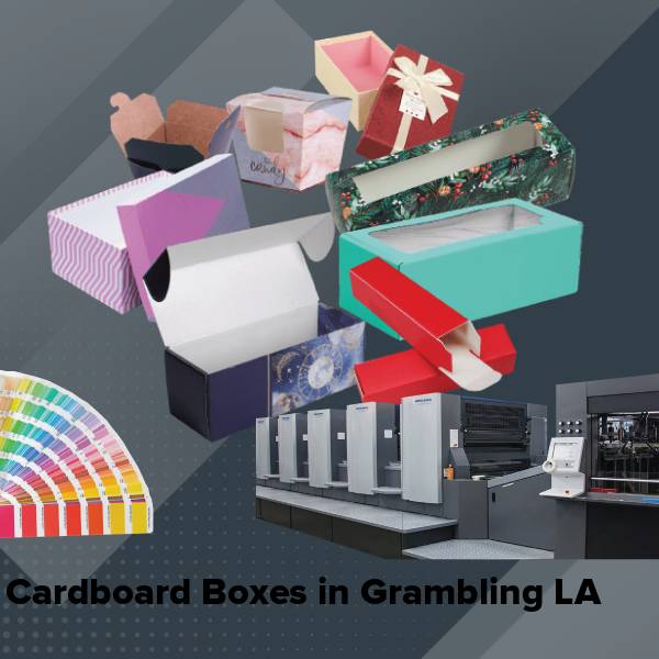 Cardboard boxes in grambling la