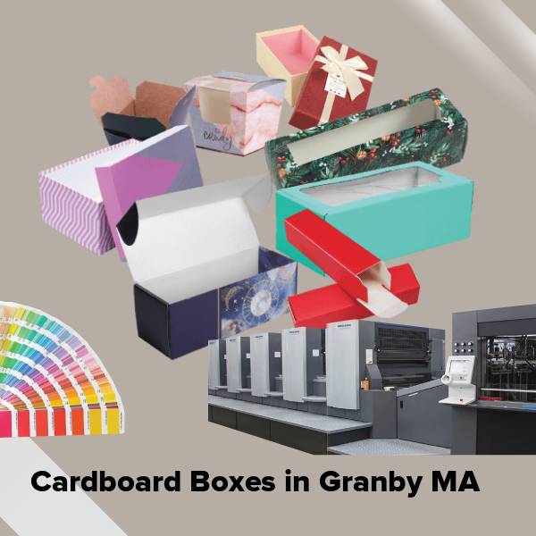 Cardboard boxes in granby ma