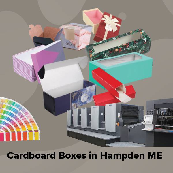Cardboard boxes in hampden me