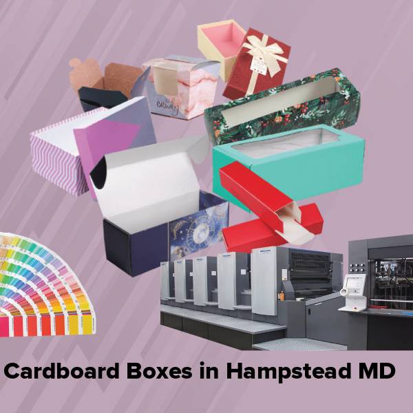 Cardboard boxes in hampstead md