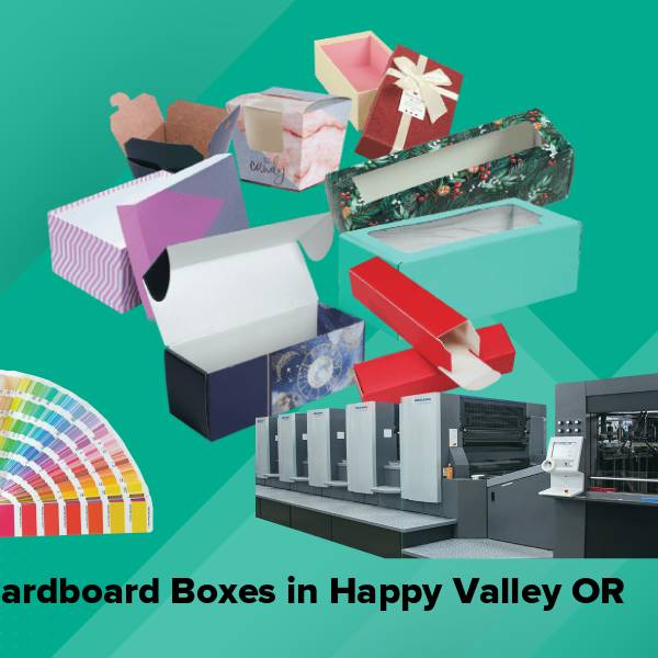 Cardboard boxes in happy valley or