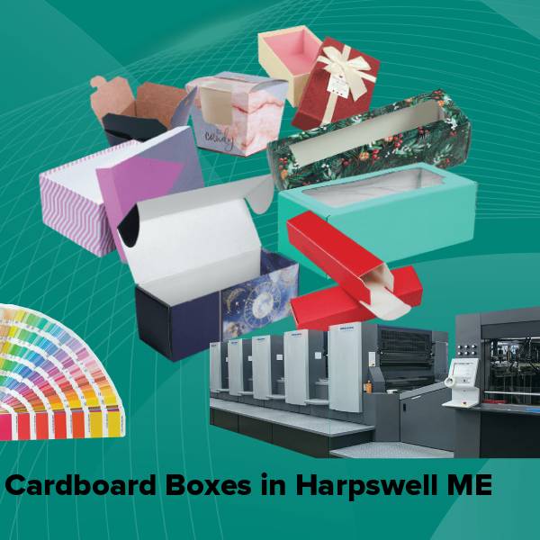 Cardboard boxes in harpswell me