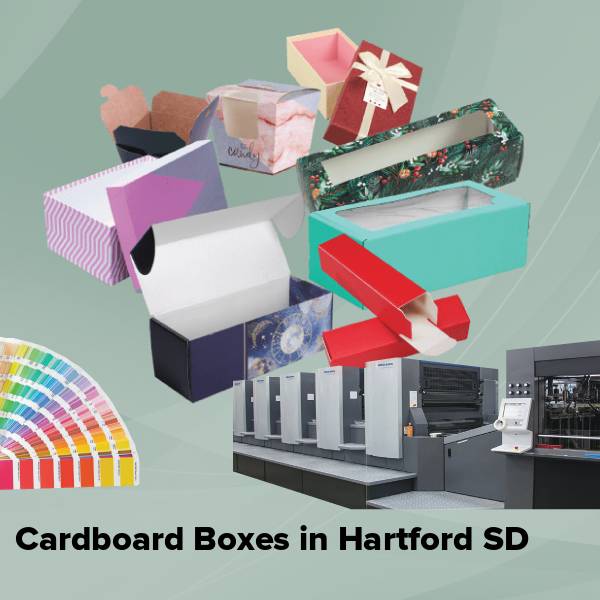 Cardboard boxes in hartford sd