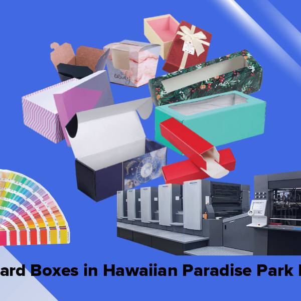 Cardboard boxes in hawaiian paradise park hi