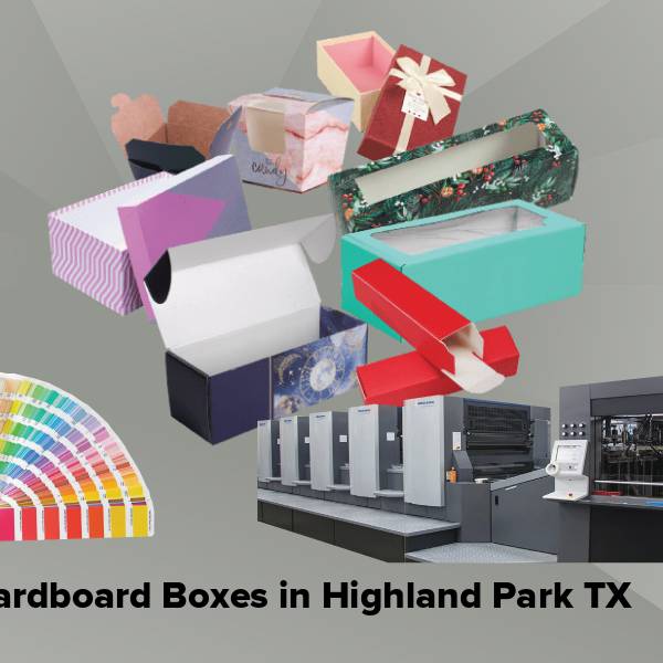 Cardboard boxes in highland park tx