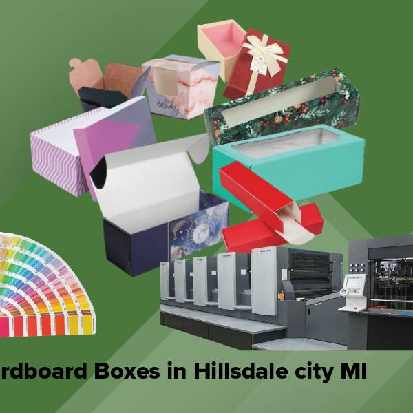 Cardboard boxes in hillsdale city mi