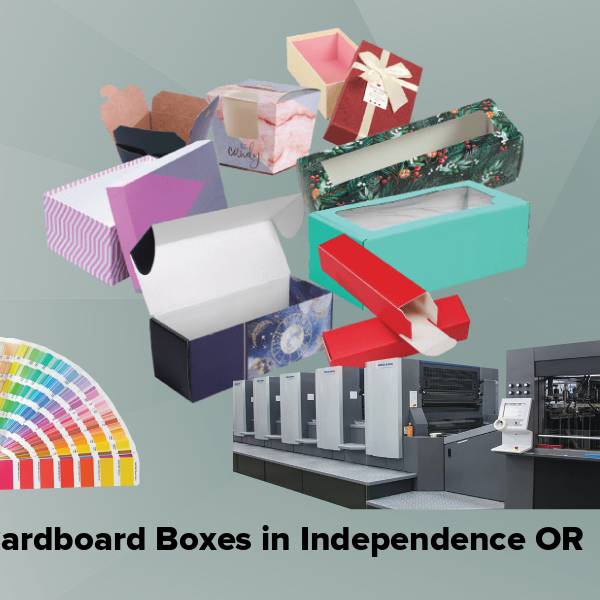 Cardboard boxes in independence or