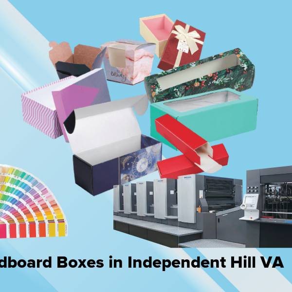 Cardboard boxes in independent hill va