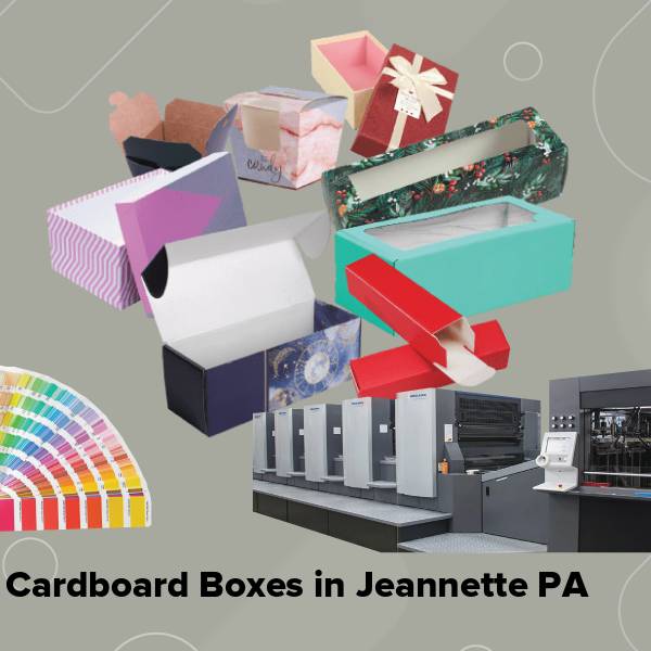 Cardboard boxes in jeannette pa