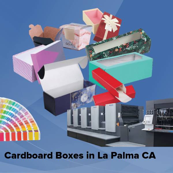 Cardboard boxes in la palma ca