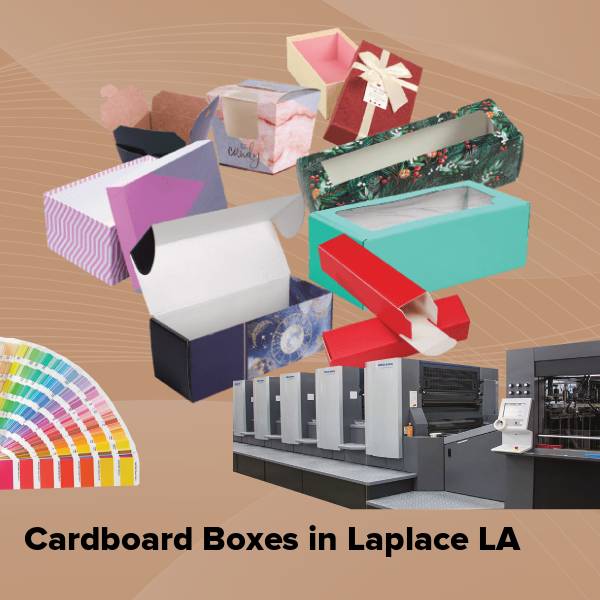 Cardboard boxes in laplace la