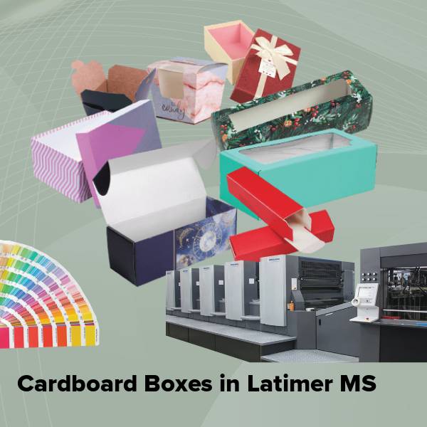 Cardboard boxes in latimer ms