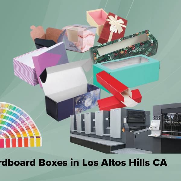 Cardboard boxes in los altos hills ca