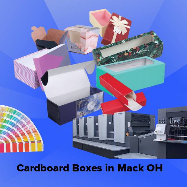 Cardboard boxes in mack oh