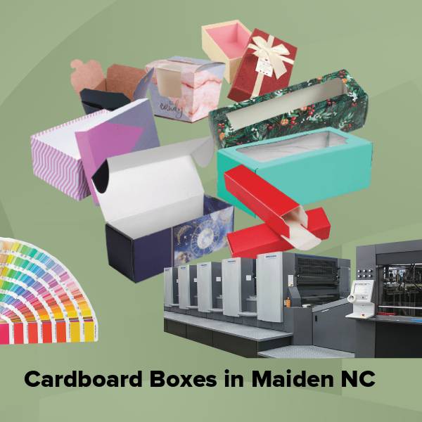 Cardboard boxes in maiden nc