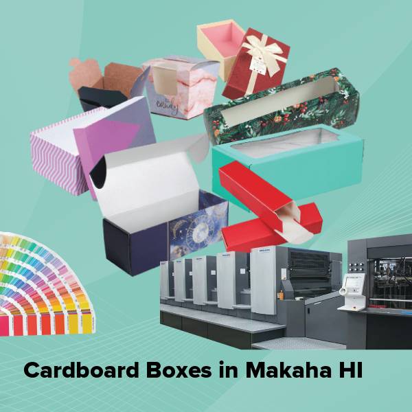 Cardboard boxes in makaha hi