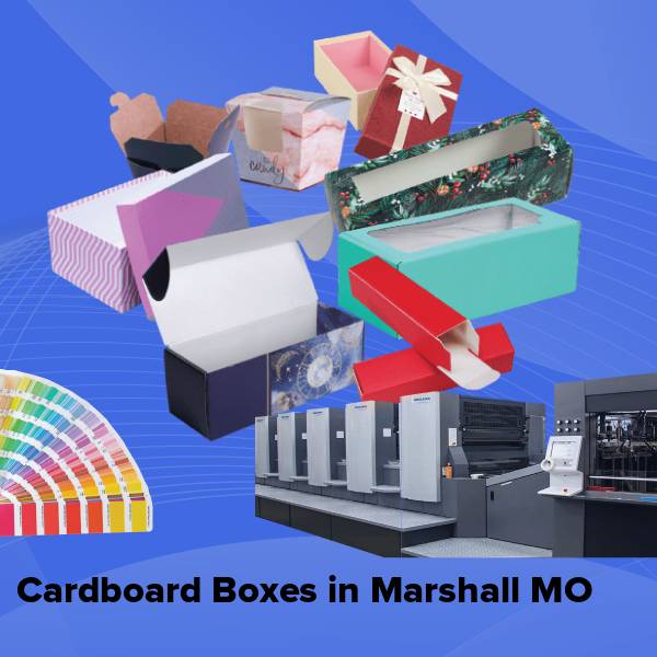 Cardboard boxes in marshall mo