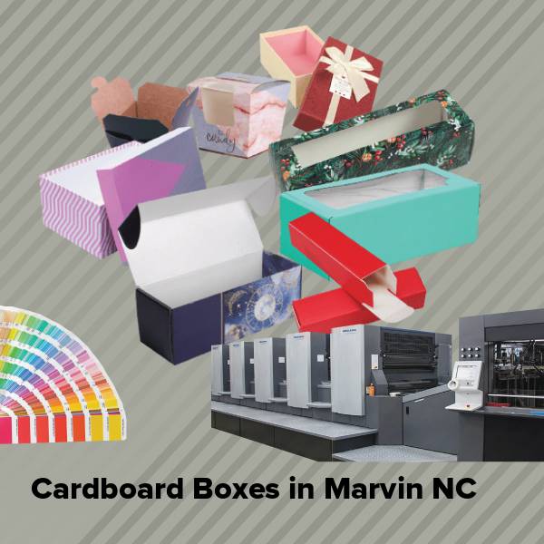 Cardboard boxes in marvin nc