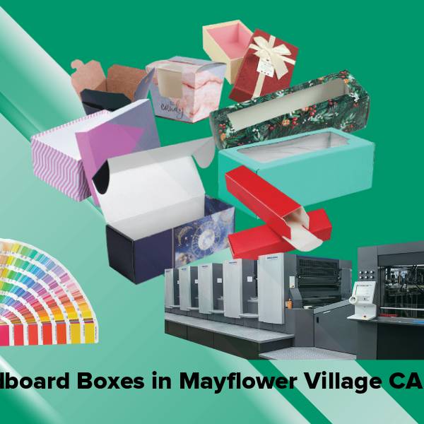Cardboard boxes in mayflower village ca