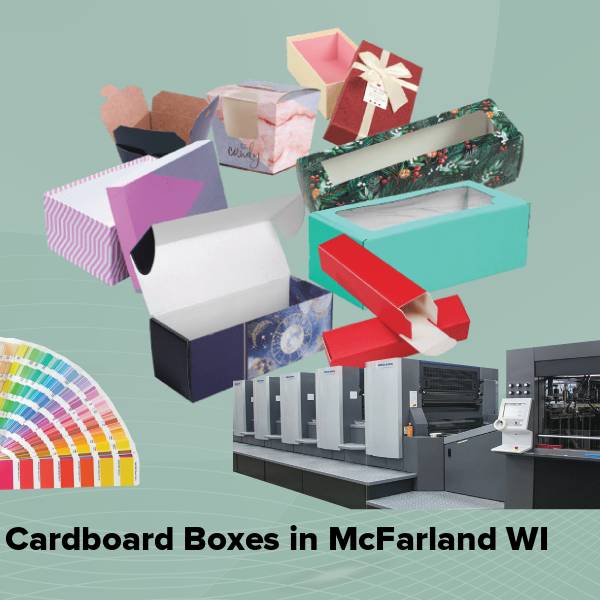 Cardboard boxes in mcfarland wi
