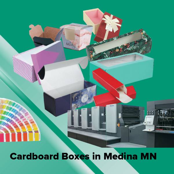 Cardboard boxes in medina mn
