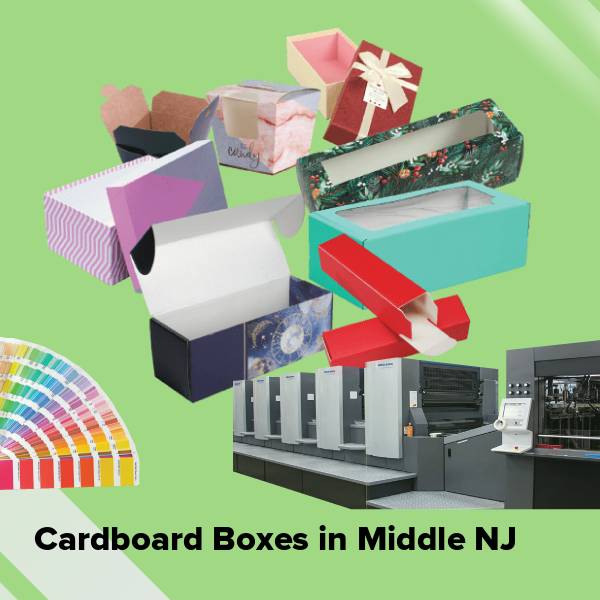 Cardboard boxes in middle nj