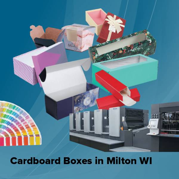 Cardboard boxes in milton wi