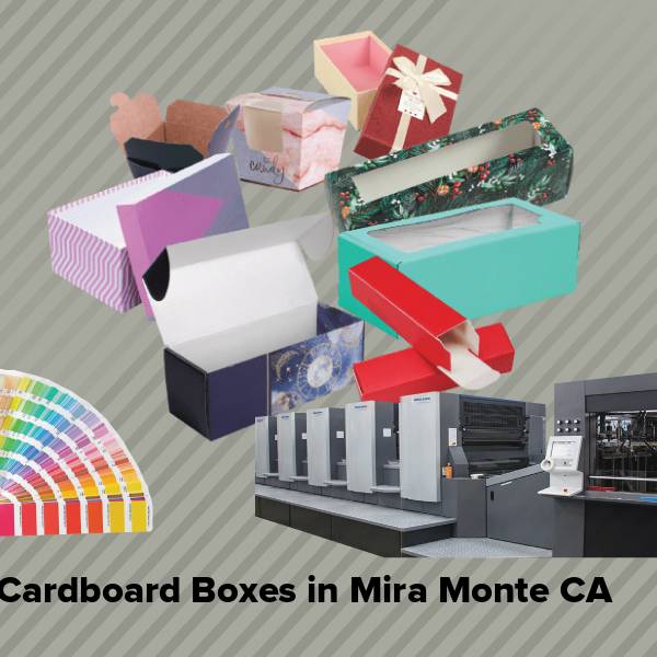Cardboard boxes in mira monte ca