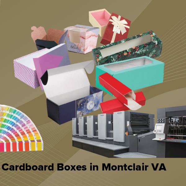 Cardboard boxes in montclair va