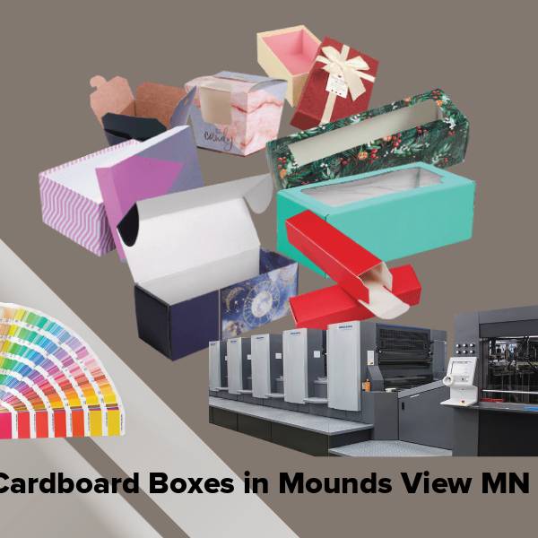 Cardboard boxes in mounds view mn