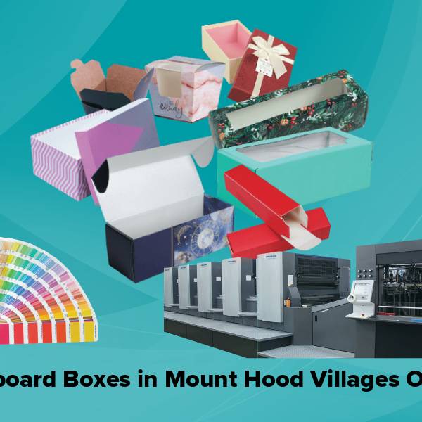 Cardboard boxes in mount hood villages or