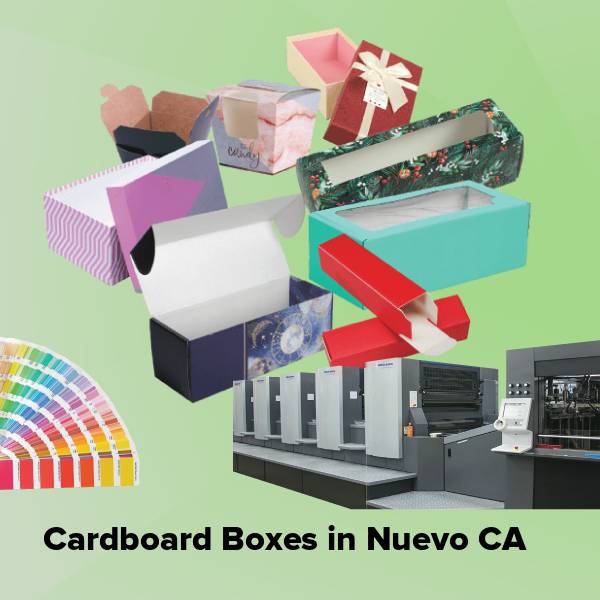 Cardboard boxes in nuevo ca