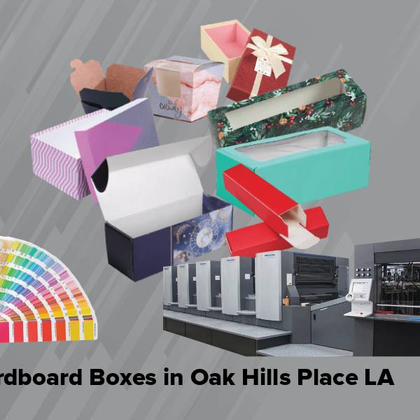Cardboard boxes in oak hills place la