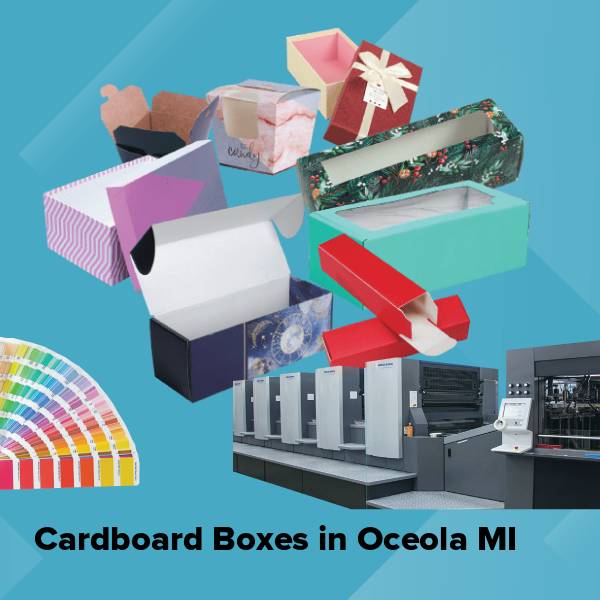 Cardboard boxes in oceola mi