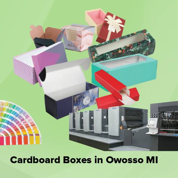Cardboard boxes in owosso mi