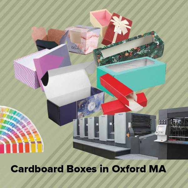 Cardboard boxes in oxford ma