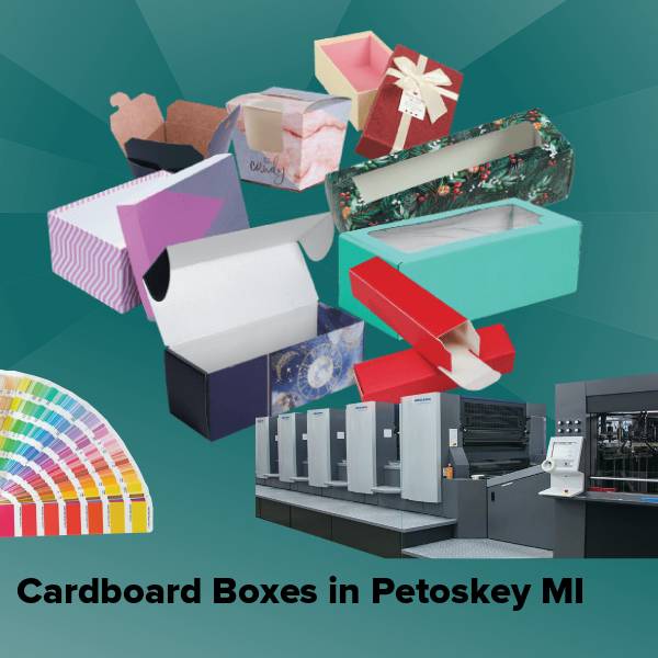 Cardboard boxes in petoskey mi
