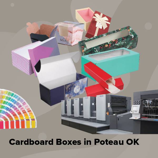 Cardboard boxes in poteau ok