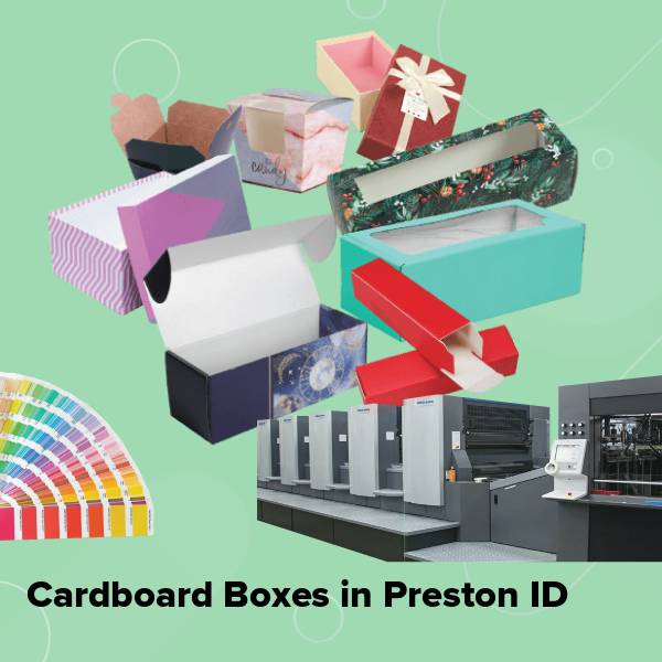 Cardboard boxes in preston id