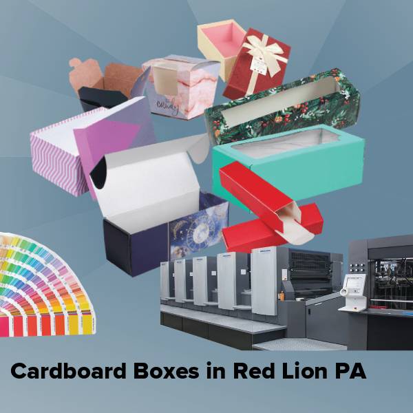Cardboard boxes in red lion pa