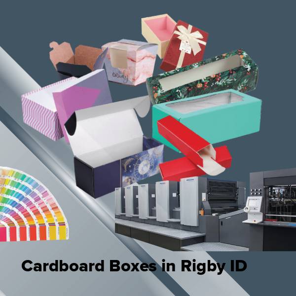 Cardboard boxes in rigby id