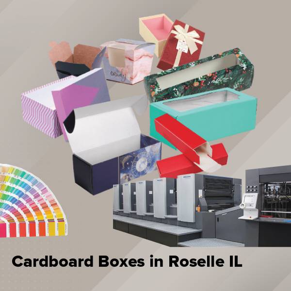 Cardboard boxes in roselle il