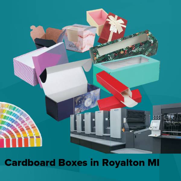 Cardboard boxes in royalton mi