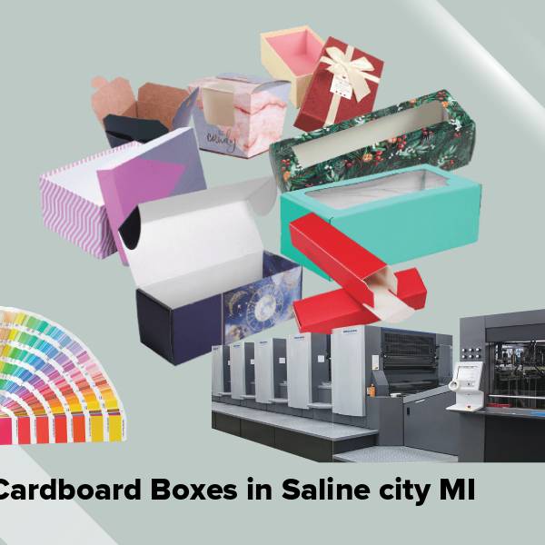Cardboard boxes in saline city mi